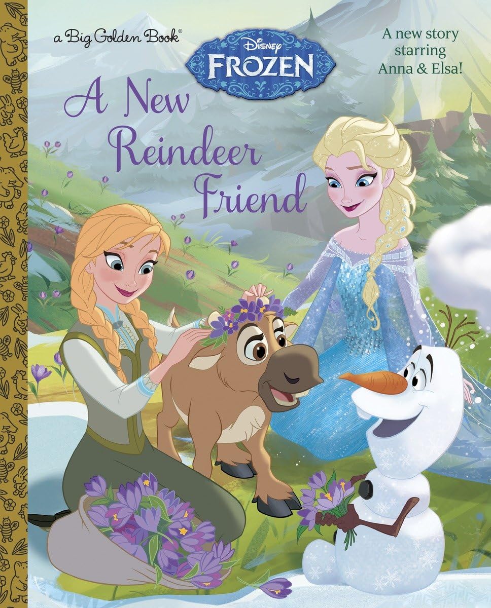 Algopix Similar Product 10 - A New Reindeer Friend Disney Frozen