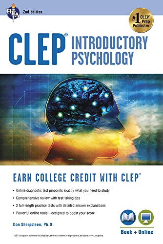 Algopix Similar Product 13 - CLEP Introductory Psychology Book 