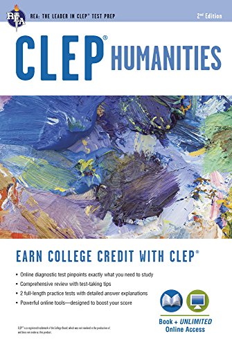 Algopix Similar Product 4 - CLEP Humanities Book  Online CLEP