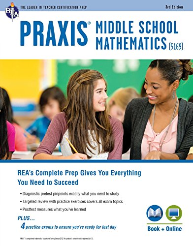 Algopix Similar Product 14 - PRAXIS Middle School Mathematics 5169
