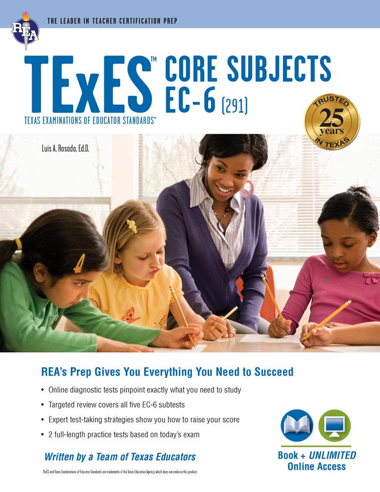 Algopix Similar Product 17 - TExES Core Subjects EC6 291 Book 