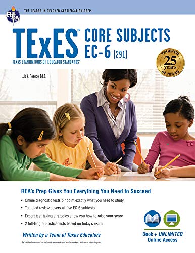 Algopix Similar Product 4 - TExES Core Subjects EC6 291 Book 