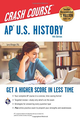 Algopix Similar Product 5 - AP US History Crash Course 4th Ed