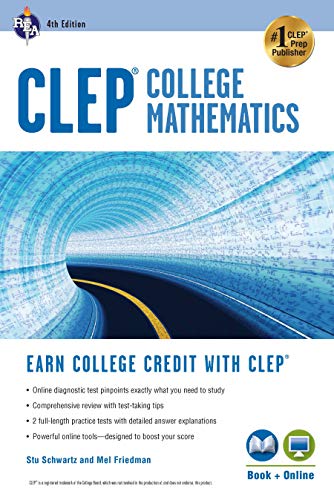 Algopix Similar Product 11 - CLEP College Mathematics 4th Ed