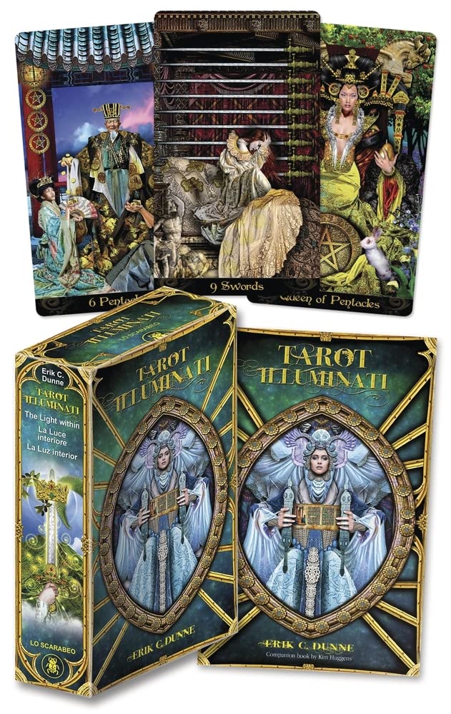 Algopix Similar Product 3 - Tarot Illuminati Kit Tarot Illuminati