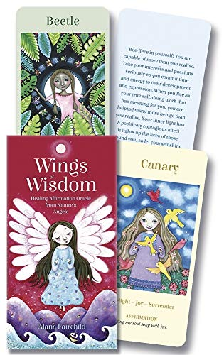 Algopix Similar Product 15 - Wings of Wisdom Healing Affirmation