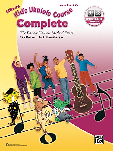 Algopix Similar Product 18 - Alfreds Kids Ukulele Course Complete