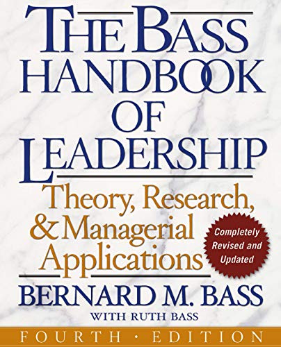 Algopix Similar Product 3 - The Bass Handbook of Leadership