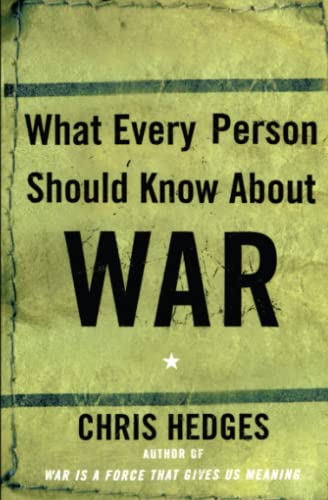 Algopix Similar Product 9 - What Every Person Should Know About War