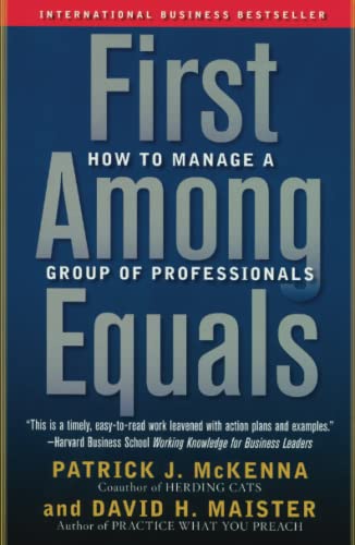 Algopix Similar Product 19 - First Among Equals How to Manage a