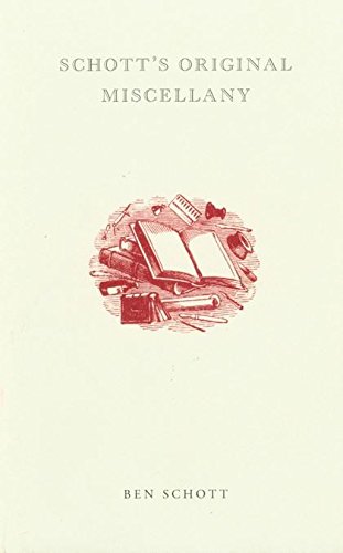 Algopix Similar Product 5 - Schott's Original Miscellany