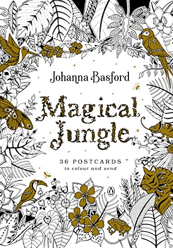 Algopix Similar Product 11 - Magical Jungle 36 Postcards to Colour