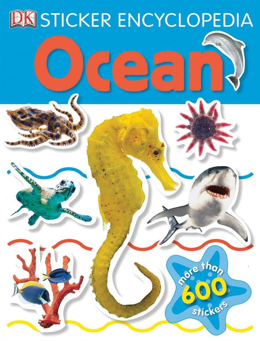 Algopix Similar Product 3 - Sticker Encyclopedia Ocean Sticker