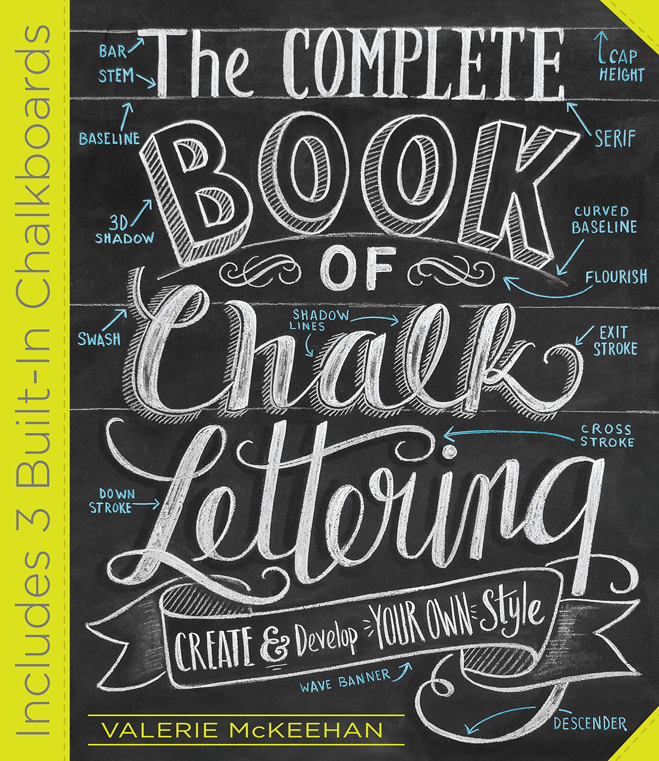 Algopix Similar Product 5 - The Complete Book of Chalk Lettering