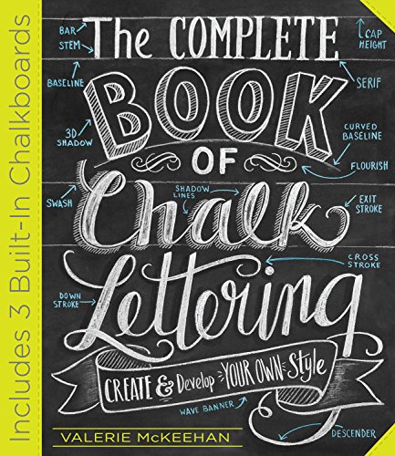 Algopix Similar Product 5 - The Complete Book of Chalk Lettering