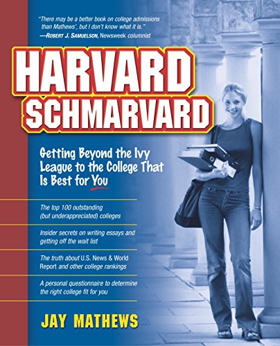 Algopix Similar Product 1 - Harvard Schmarvard Getting Beyond the