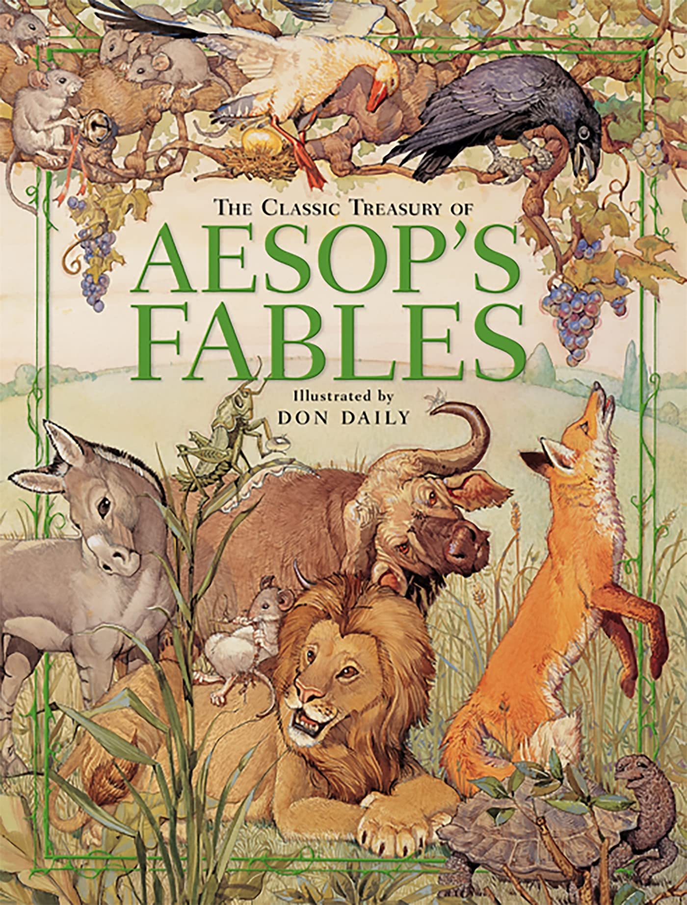 Algopix Similar Product 17 - The Classic Treasury of Aesop's Fables