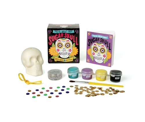 Algopix Similar Product 20 - PaintYourOwn Sugar Skull With Gems
