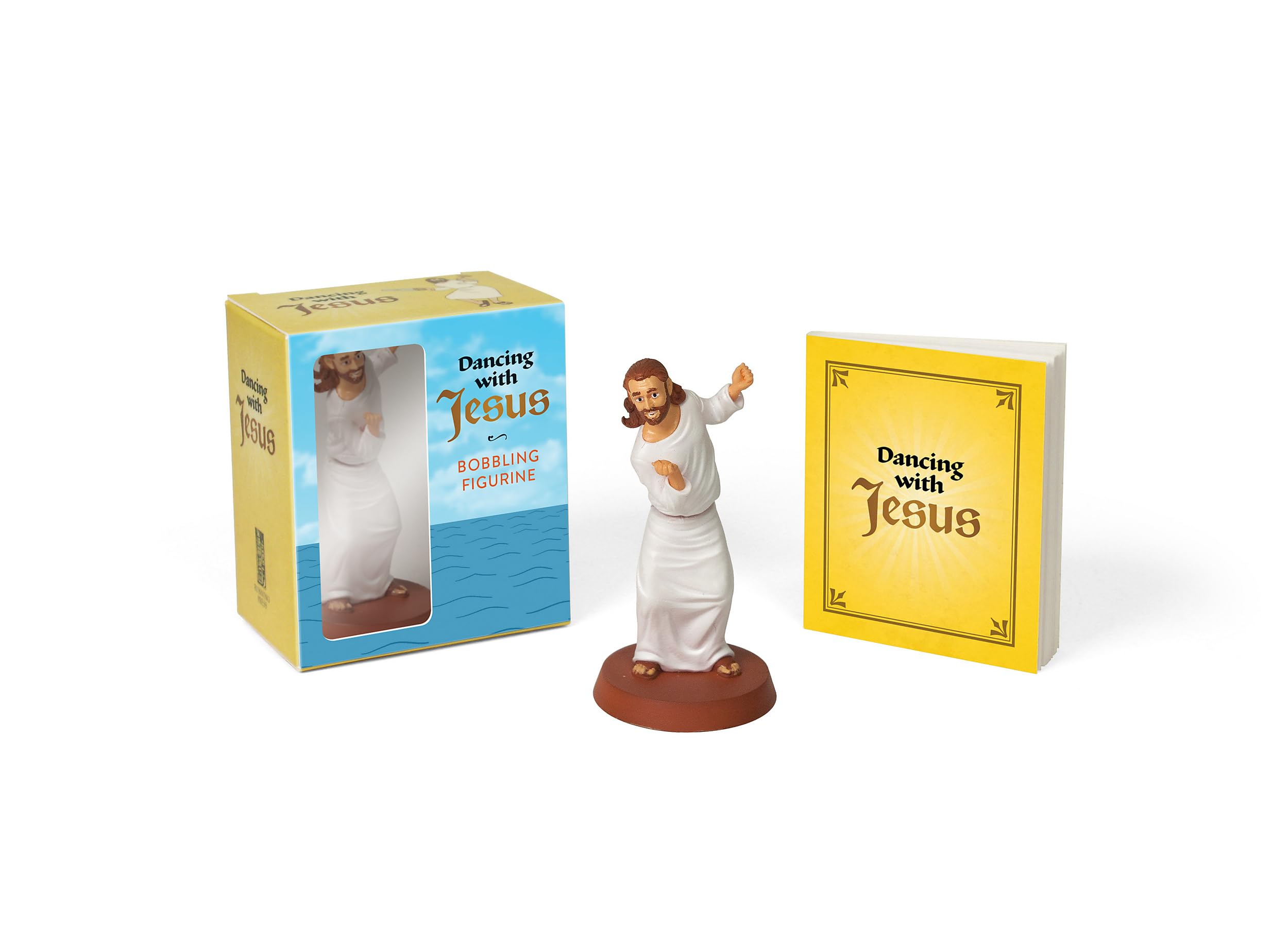 Algopix Similar Product 17 - Dancing with Jesus Bobbling Figurine