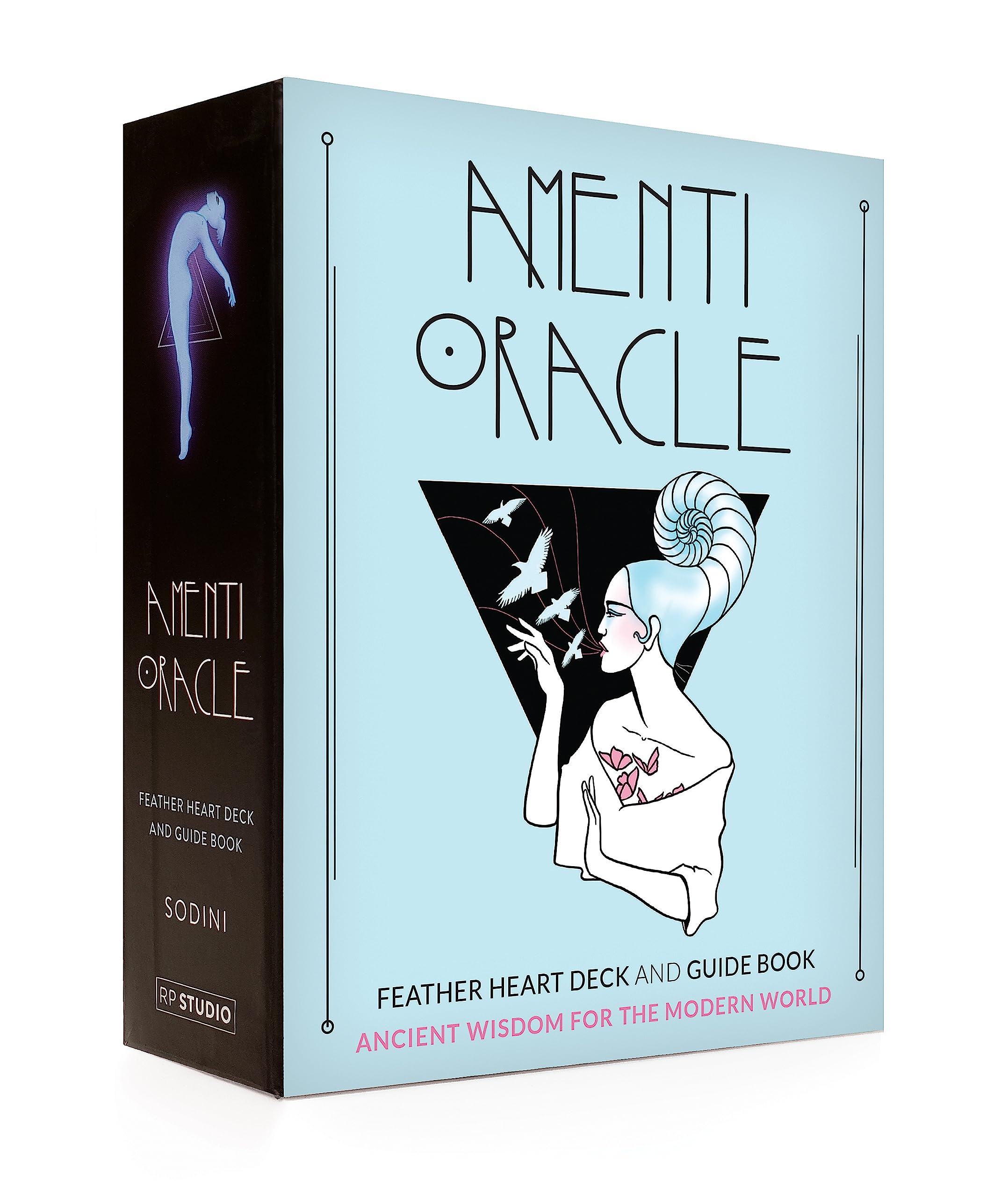 Algopix Similar Product 19 - Amenti Oracle Feather Heart Deck and