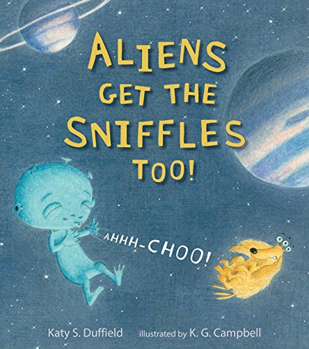 Algopix Similar Product 5 - Aliens Get the Sniffles Too! Ahhh-Choo!