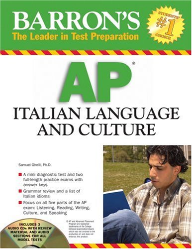 Algopix Similar Product 17 - Barrons AP Italian Language and