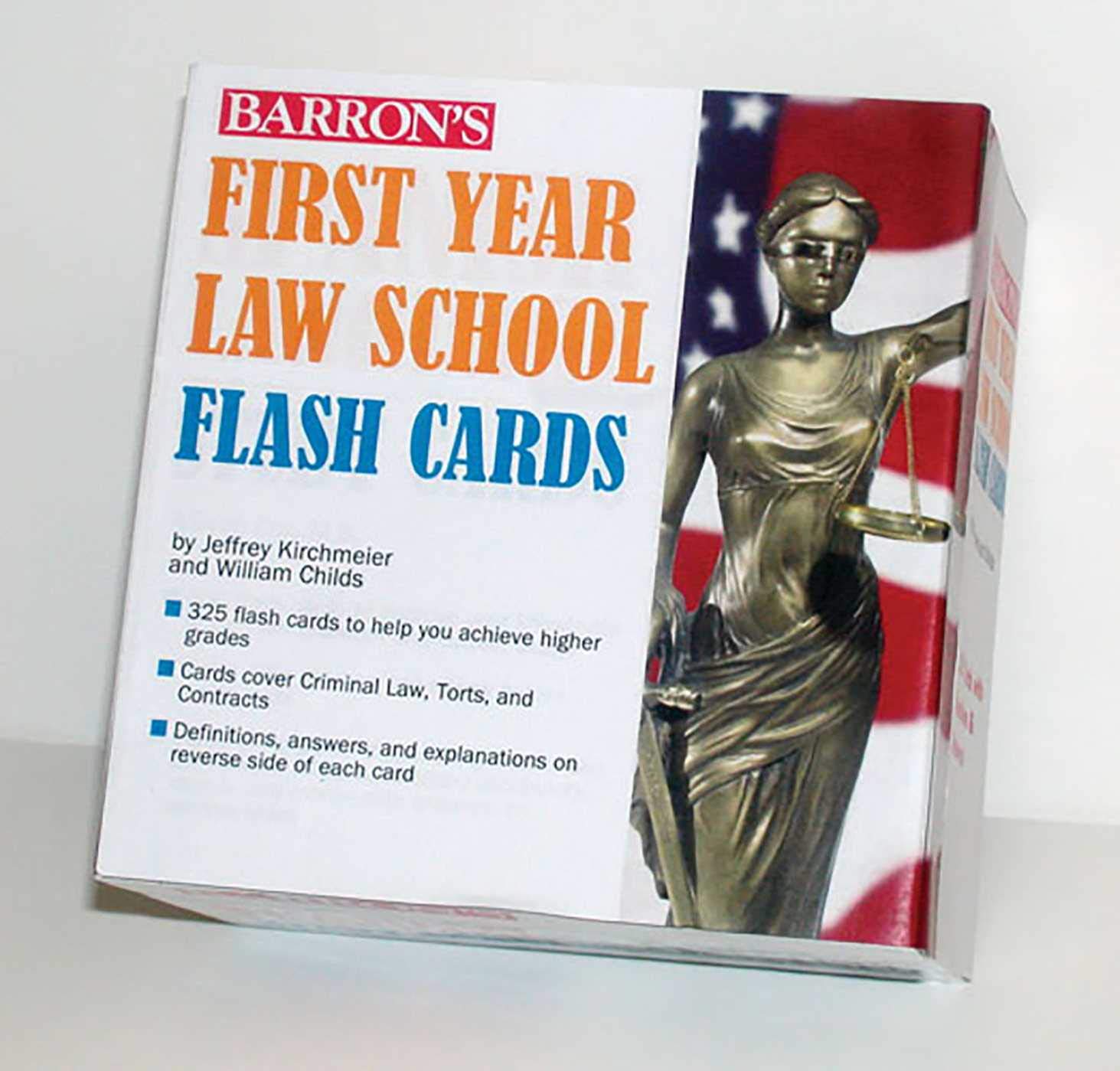 Algopix Similar Product 7 - First Year Law School Flash Cards 350