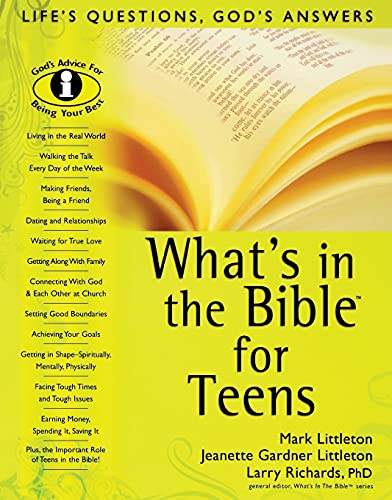 Algopix Similar Product 6 - What's in the Bible for Teens