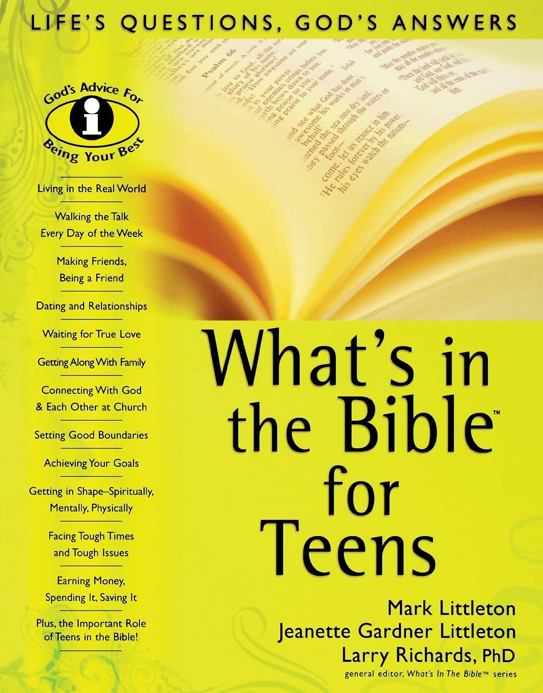 Algopix Similar Product 12 - What's in the Bible for Teens