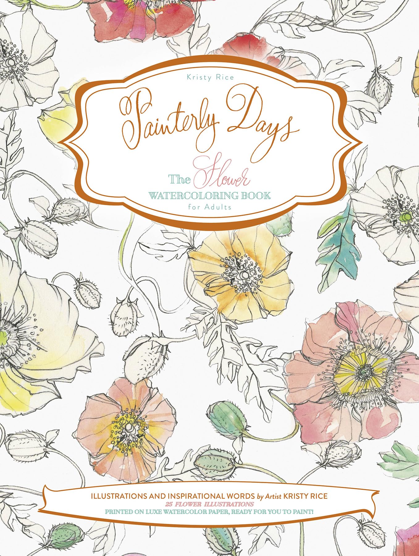Algopix Similar Product 11 - Painterly Days The Flower