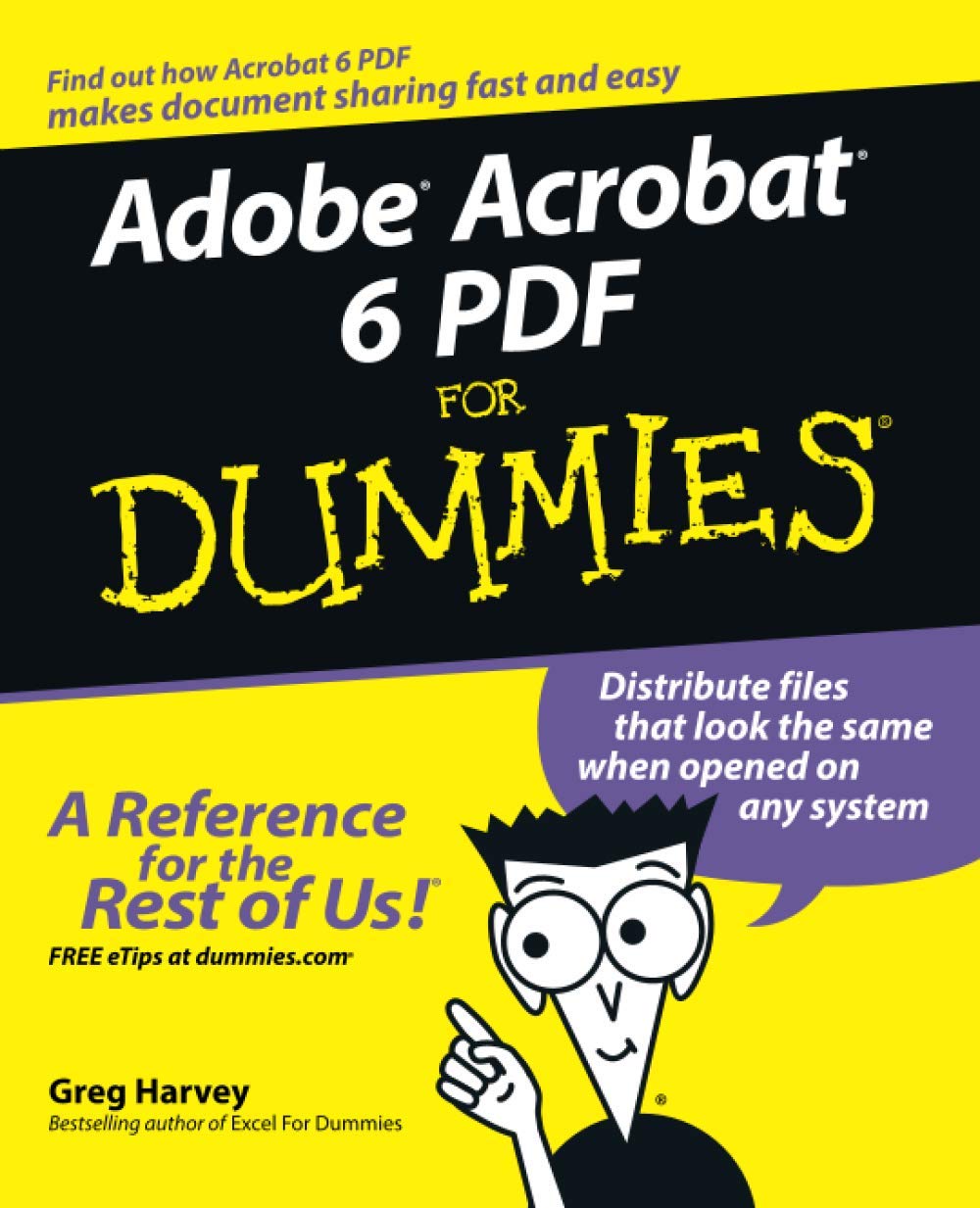Algopix Similar Product 12 - Adobe Acrobat 6 PDF For Dummies