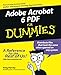 Algopix Similar Product 4 - Adobe Acrobat 6 PDF For Dummies