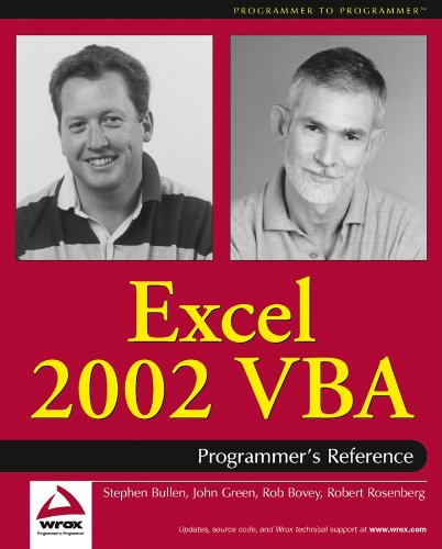 Algopix Similar Product 7 - Excel 2002 VBA: Programmers Reference