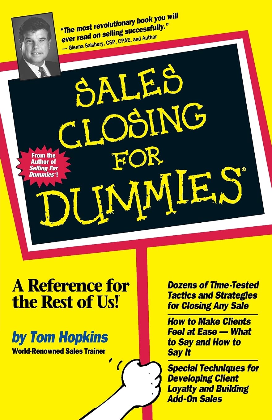 Algopix Similar Product 4 - Sales Closing For Dummies