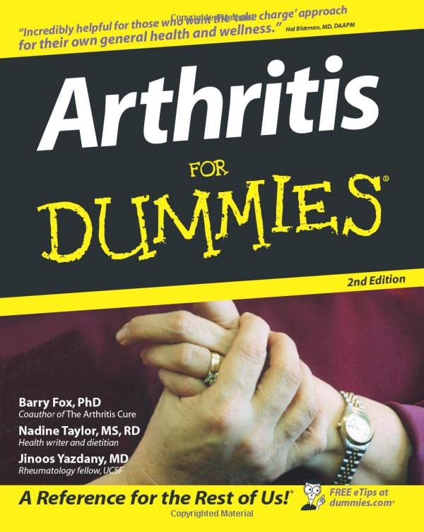 Algopix Similar Product 1 - Arthritis For Dummies