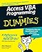 Algopix Similar Product 5 - Access VBA Programming For Dummies