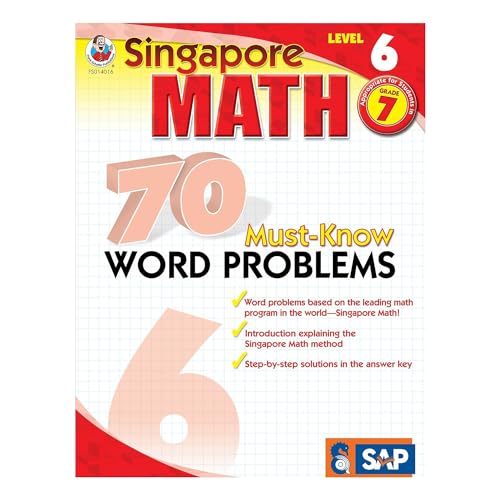 Algopix Similar Product 19 - Singapore Math  70 MustKnow Word