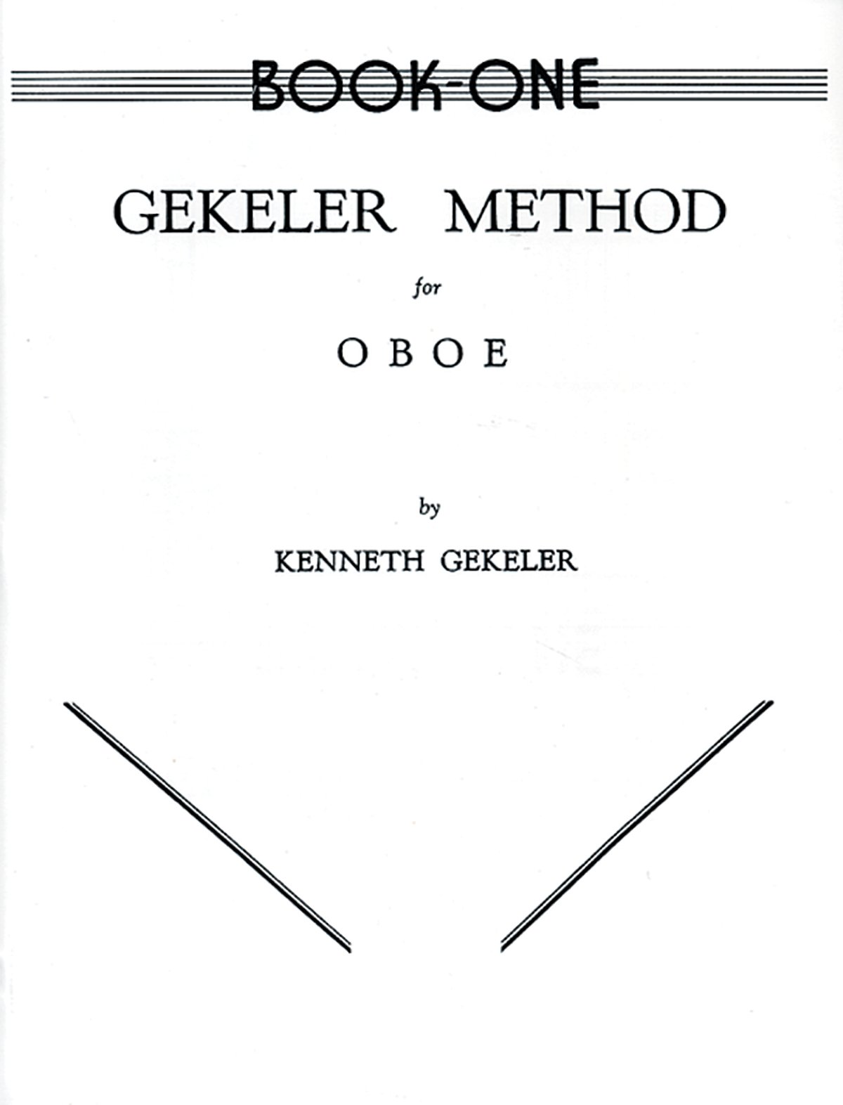 Algopix Similar Product 14 - Gekeler Method for Oboe, Bk 1