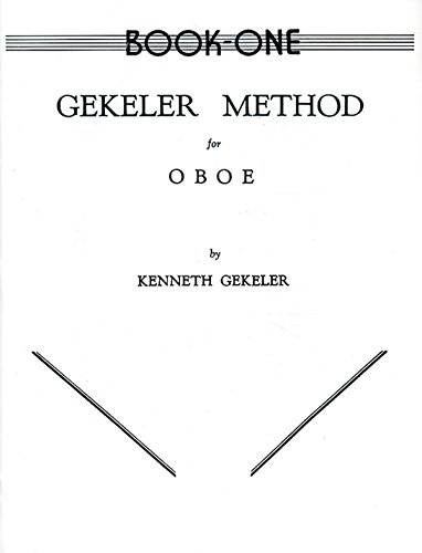 Algopix Similar Product 12 - Gekeler Method for Oboe, Bk 1