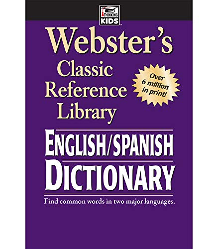 Algopix Similar Product 5 - Websters English Spanish