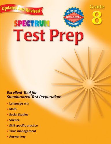 Algopix Similar Product 14 - Spectrum Test Prep, Grade 8