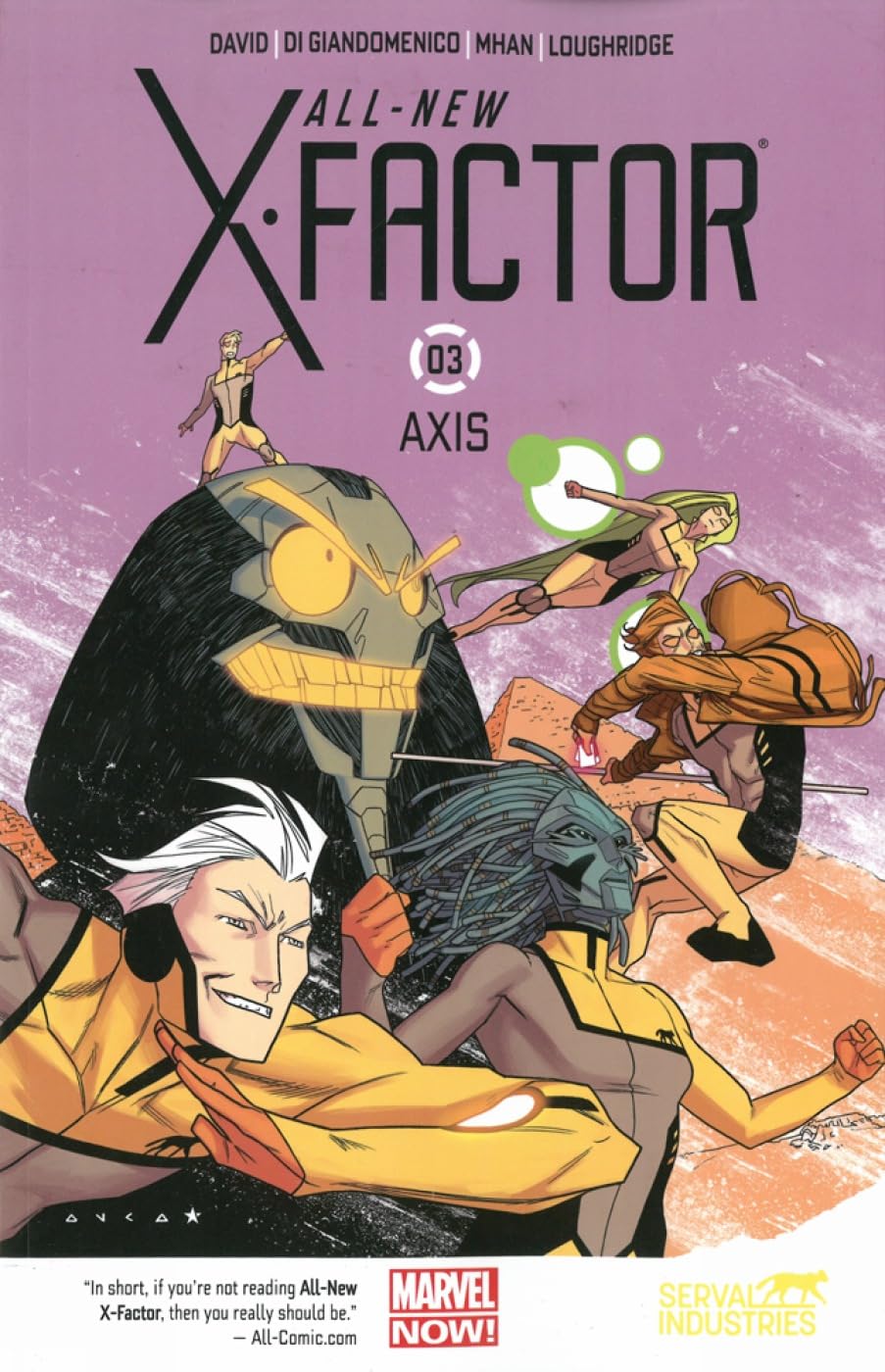 Algopix Similar Product 8 - All-New X-Factor 3: Axis