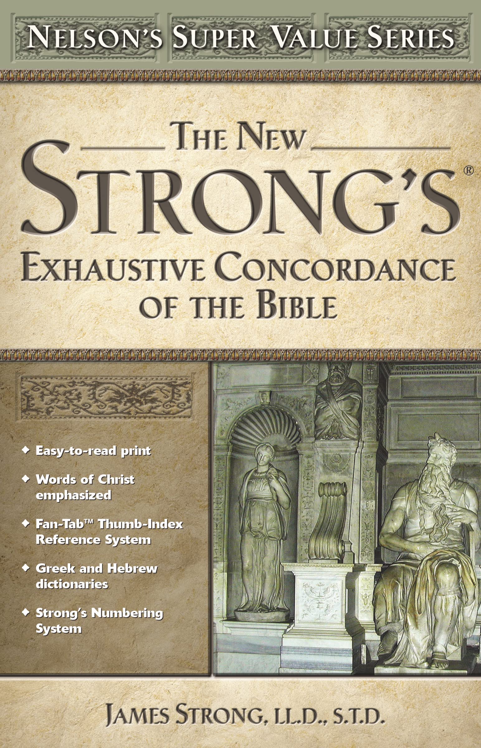 Algopix Similar Product 5 - New Strongs Exhaustive Concordance of