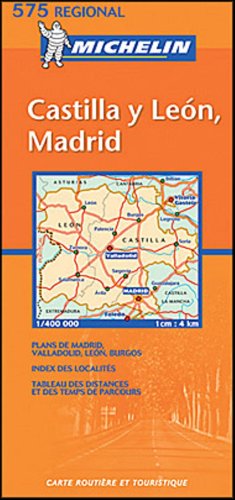 Algopix Similar Product 6 - Michelin Map No 575 Castilla y Leon