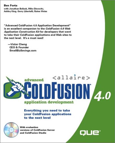 Algopix Similar Product 20 - Advanced Cold Fusion 4 Application