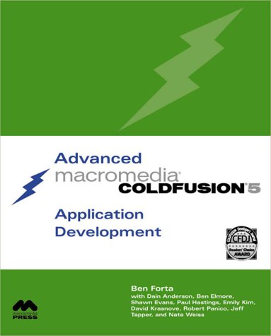 Algopix Similar Product 12 - Advanced Macromedia ColdFusion 5