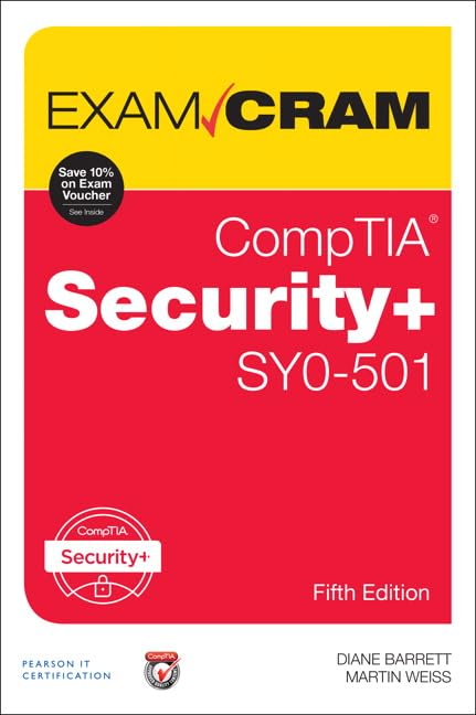 Algopix Similar Product 17 - Comptia Security Sy0501 Exam Cram
