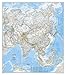 Algopix Similar Product 14 - National Geographic Asia Wall Map 