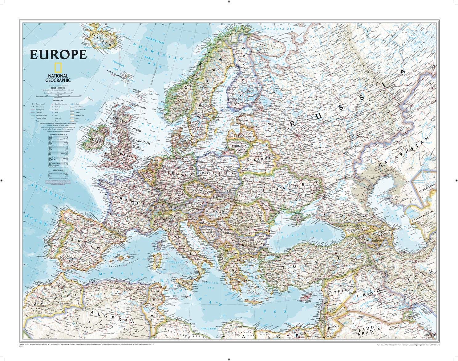 Algopix Similar Product 4 - National Geographic Europe Classic