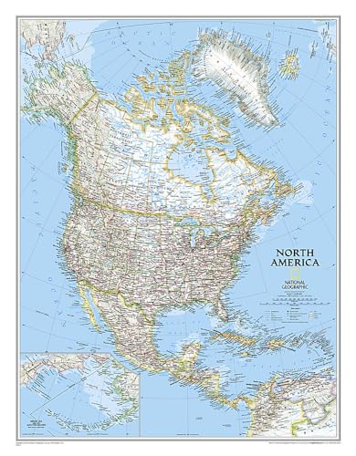 Algopix Similar Product 15 - National Geographic North America Wall